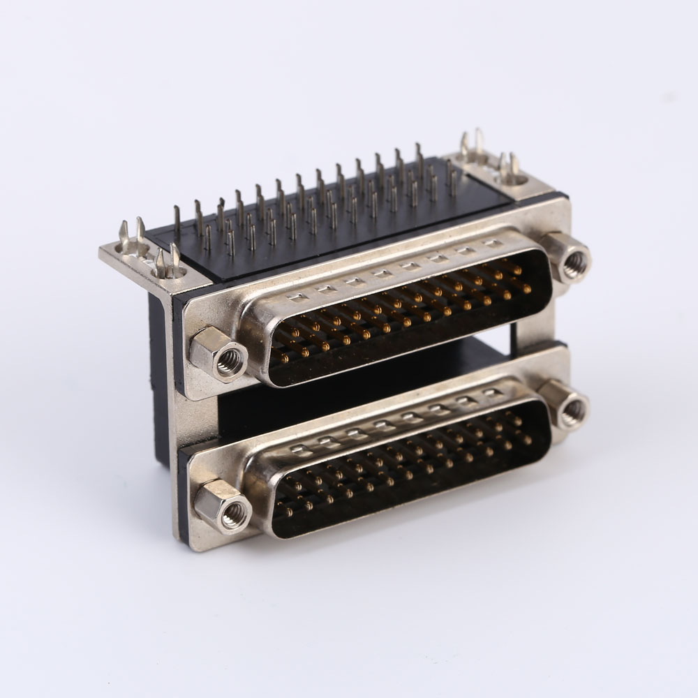 Double D-SUB 25 Pin Connector