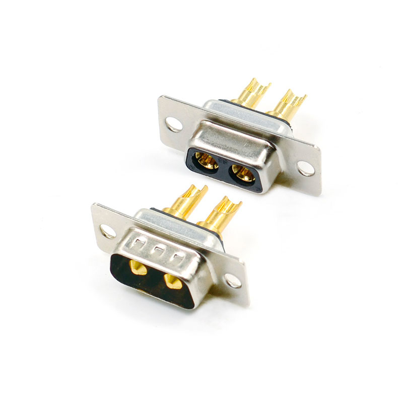 High Current D-SUB 2 Pin Connector